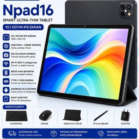 Nodizz Npad16 planşet – Bakı – ucuztap.az