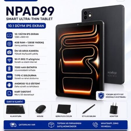 Planşet Nodizz NPAD99 – Bakı – ucuztap.az