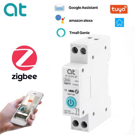 TUYA ZigBee Ağıllı Elektrik Avtomatı 20A – Smart Life – Bakı – ucuztap.az