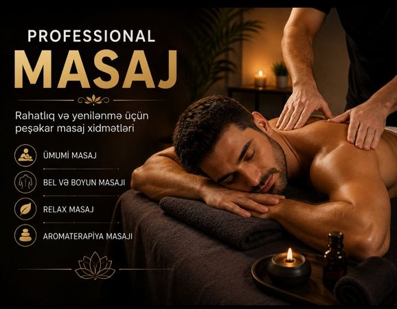 Evdə masaj xidməti – Bakı – ucuztap.az