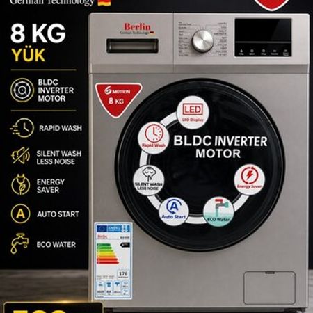 Paltaryuyan Berlin 8kg inverter – Bakı – ucuztap.az