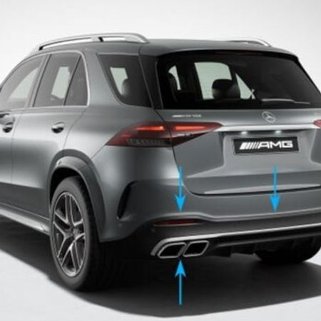 Mercedes W167 GLE səsboğucu başlığı 6.3 Amg Gümüşü – Bakı – ucuztap.az