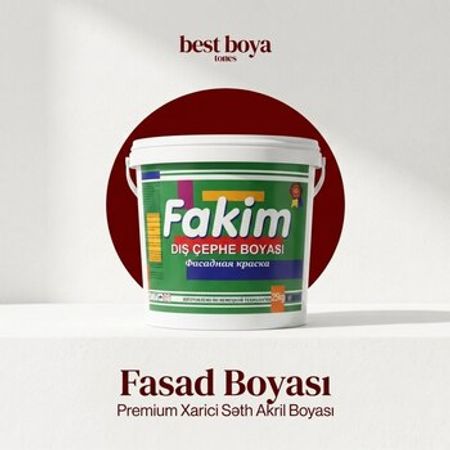 FAKİM FASAD BOYASI – Sərfəli və Etibarlı Xarici Səth Həlli – Təmir və tikinti – ucuztap.az