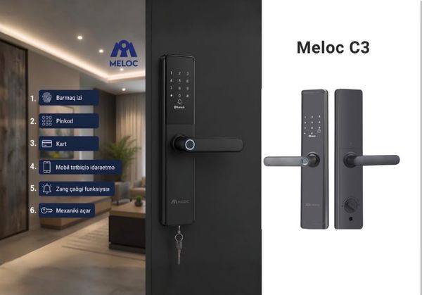 Smart Kilid Meloc C3 – Bakı – ucuztap.az