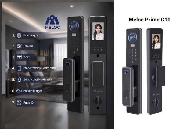 Smart Kilid Meloc C10 – Bakı – ucuztap.az
