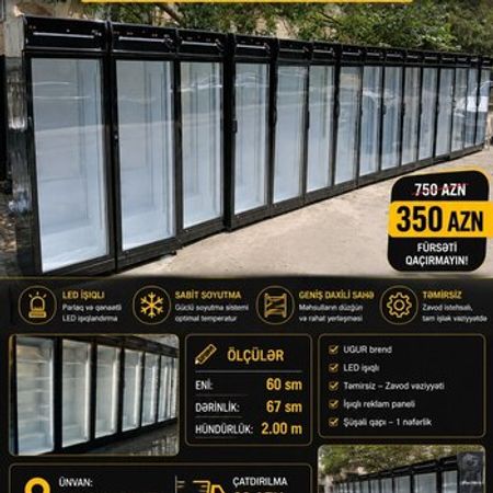 Soyuducu vitrin – Bakı – ucuztap.az