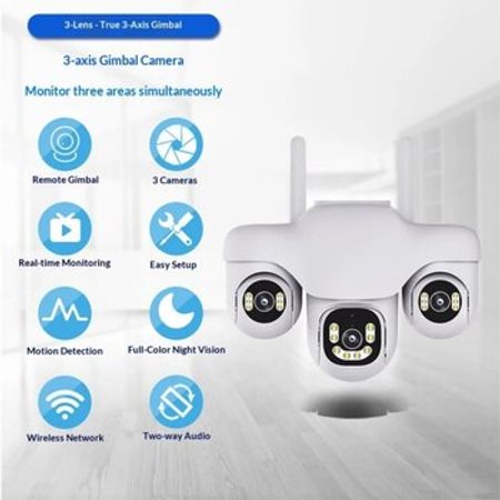 4G Sim kartlı Solar 360°FHD Kamera 12MP/4K+64GB – Bakı – ucuztap.az