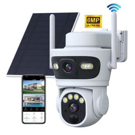 4G Sim kartlı Solar 360°FHD Kamera 12MP/4K+64GB – Bakı – ucuztap.az