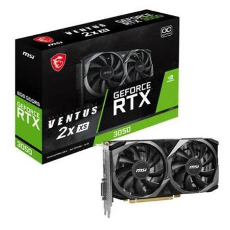 Video kart VGA MSI GeForce RTX 3050 VENTUS 2X XS 8G OC, 8GB GDDR6 – Bakı – ucuztap.az