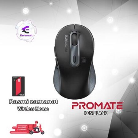 Kompüter siçan Promate Ken Black – Bakı – ucuztap.az
