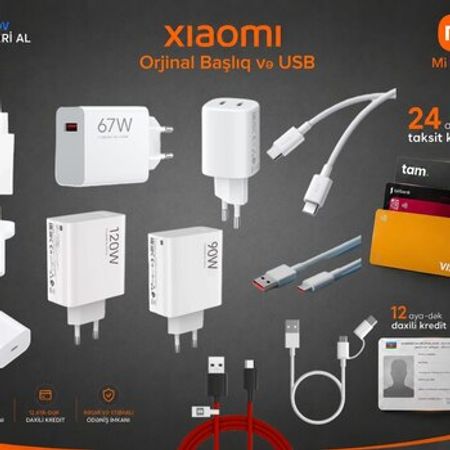 Adapter başlığı və USB Xiaomi – Bakı – ucuztap.az