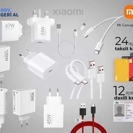 Adapter başlığı və USB Xiaomi – Bakı – ucuztap.az