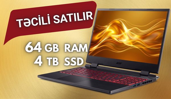 Noutbuk ACER Nitro 5 - Əla Vəziyyətdə – Sumqayıt – ucuztap.az