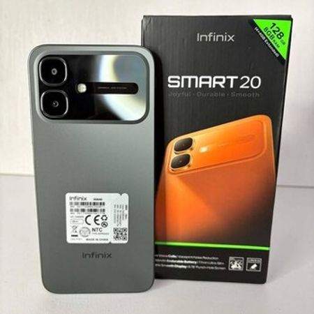 Infinix Smart 20 Shadow Black 128GB/4GB – Bakı – ucuztap.az