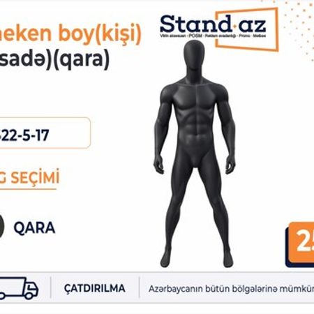 Maneken (kişi) boy – Biznes üçün avadanlıq – ucuztap.az