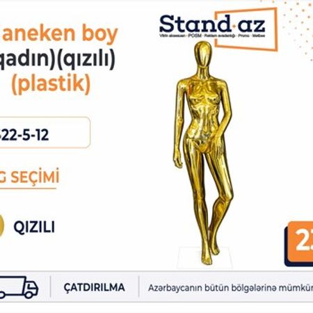 Maneken qadın (plastik) – Biznes üçün avadanlıq – ucuztap.az