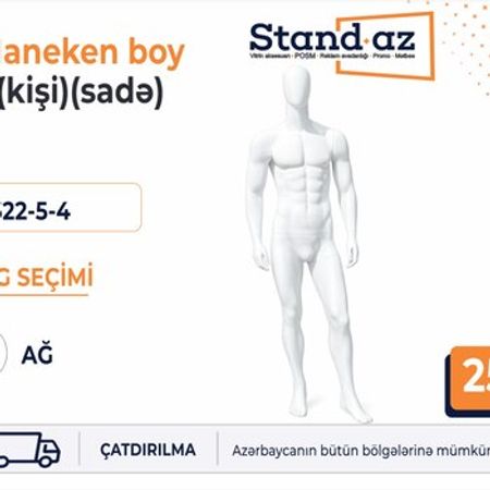 Maneken kişi (boy) – Biznes üçün avadanlıq – ucuztap.az
