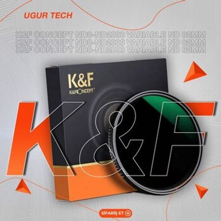 K&F Concept ND8-ND2000 Variable ND 82mm – Foto texnika – ucuztap.az