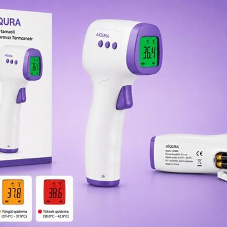 AiQURA təmassız infraqırmızı termometr – Bakı – ucuztap.az
