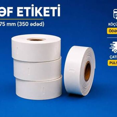 Rəf Etiketi 38x75 (350) – Bakı – ucuztap.az