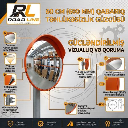 Yol Hərəkəti Güzgüsü – Bakı – ucuztap.az