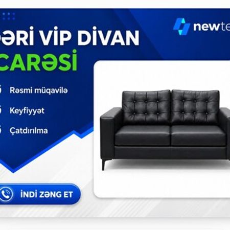 Dəri vip divan icarəsi – Bakı – ucuztap.az