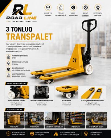 Transpalet 3T – Bakı – ucuztap.az