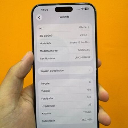 Apple iPhone 15 Pro Max Natural Titanium 256GB/8GB – Bakı – ucuztap.az