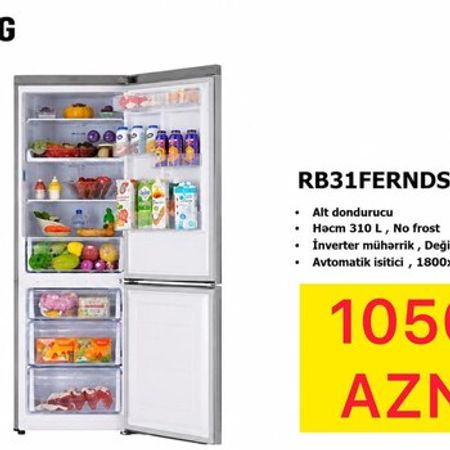 Soyuducu Samsung RB31FERNDS9/WT – Soyuducular – ucuztap.az