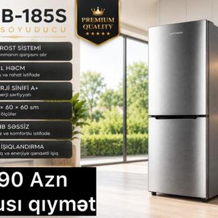 Soyuducu Hoffmann DEFB-185S – Bakı – ucuztap.az
