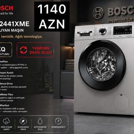 Paltaryuyan BOSCH 9 kq WGA2441XME – Bakı – ucuztap.az