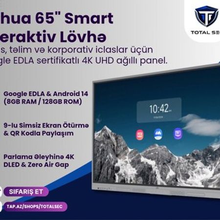 Dahua 65 Smart İnteraktiv Lövhə (DHI-LPH65-ST430) – Bakı – ucuztap.az