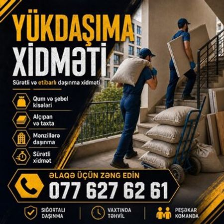 Yükdaşıma xidməti – Bakı – ucuztap.az