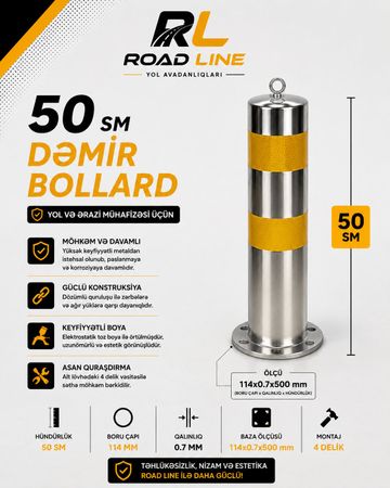 Bollard Polad – Bakı – ucuztap.az