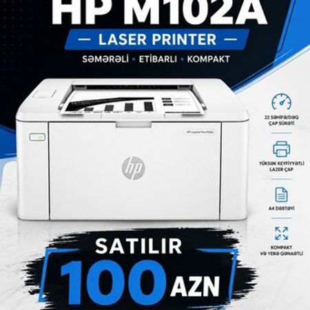 Printer Hp m102a – Ofis avadanlığı və istehlak – ucuztap.az