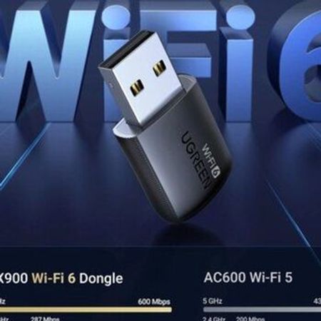 Wifi adapter Ugreen USB Dual Band WiFi 6 AX900 – Kompüter aksesuarları – ucuztap.az
