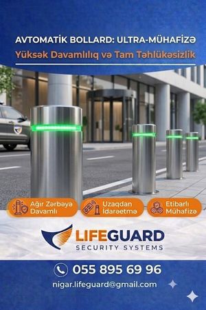 Bollard Sistemləri qurasdirilmasi – Bakı – ucuztap.az