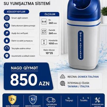 Su yumşatlma sistemi – Bakı – ucuztap.az