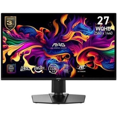 Monitor MSI MAG 274QP QD-OLED X24 27 2K 240Hz – Bakı – ucuztap.az