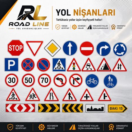 Xəbərdaredici Nişanlar – Bakı – ucuztap.az