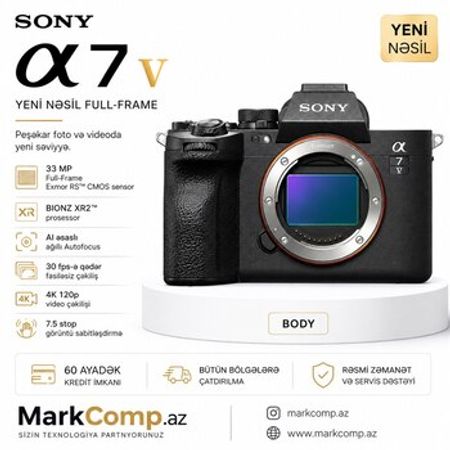 Sony A7 V Body – Foto texnika – ucuztap.az
