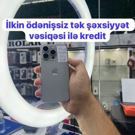 Apple iPhone 15 Pro Natural Titanium 128GB/8GB – Bakı – ucuztap.az