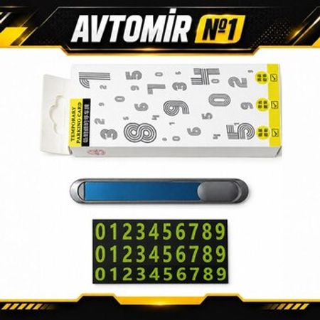 Avtomobil üçün parkinq telefon nömrəsi lövhəsi – Ehtiyat hissələri – ucuztap.az