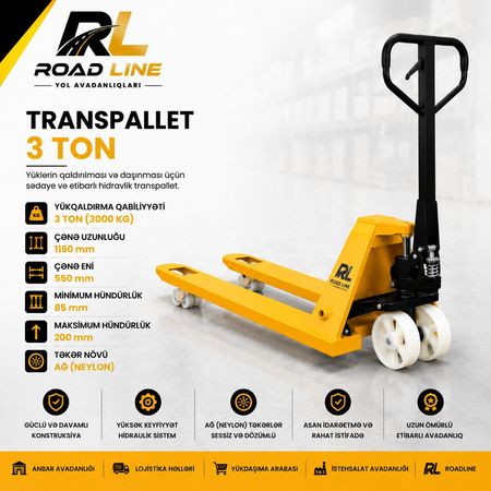 Transpalet 3T – Bakı – ucuztap.az