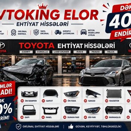 Toyota ehtiyat hissələri – Bakı – ucuztap.az