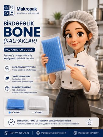 Birdəfəlik bone (kalpak) – Bakı – ucuztap.az