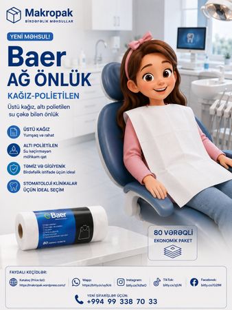 Pasiyent kağız-polietilen önlüyü – Bakı – ucuztap.az