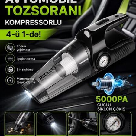 Avtomobil üçün tozsoran və təkər dolduran – Ehtiyat hissələri – Bakı – ucuztap.az