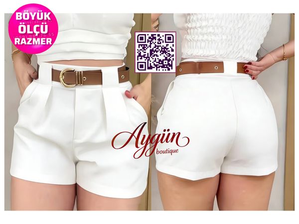 Ağ kətan şortik – Geyim və ayaqqabılar – Bakı – ucuztap.az