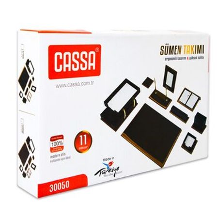 Masaüstü dəst Cassa 30050 11 parça qəhvəyi – Ofis avadanlığı və istehlak – ucuztap.az